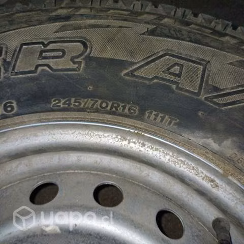Rueda nueva camioneta245/70R16