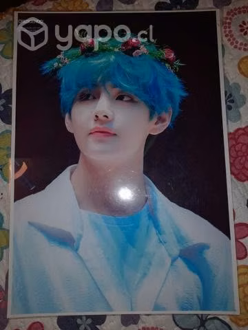 Posters termolaminados de V y Jin de BTS