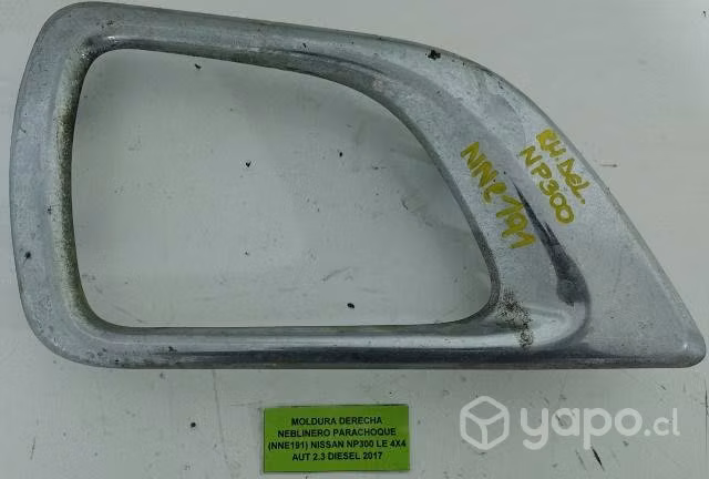Moldura Derecha Neblinero Parachoque (NNE191) Niss