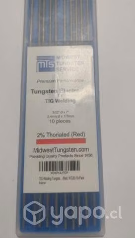 Tungsteno ROJO 3/32 x 7