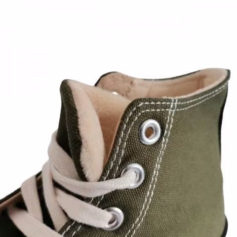 Converse en negro y verde - Imagen 4