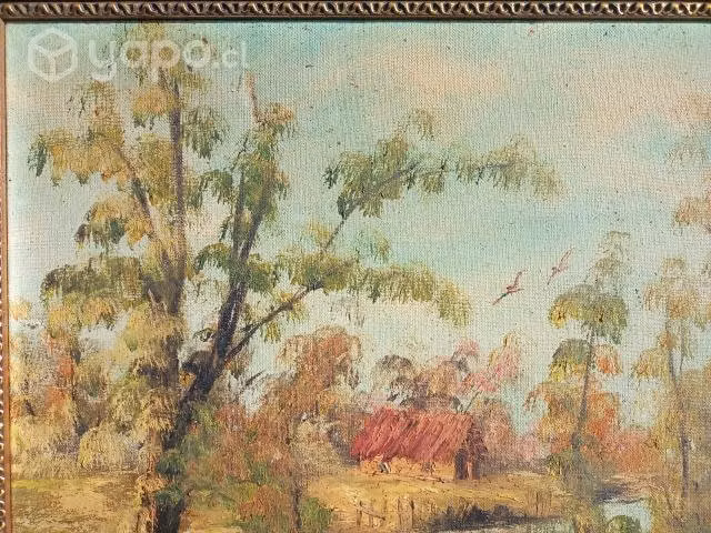 Cuadro óleo 1920 - Imagen 2