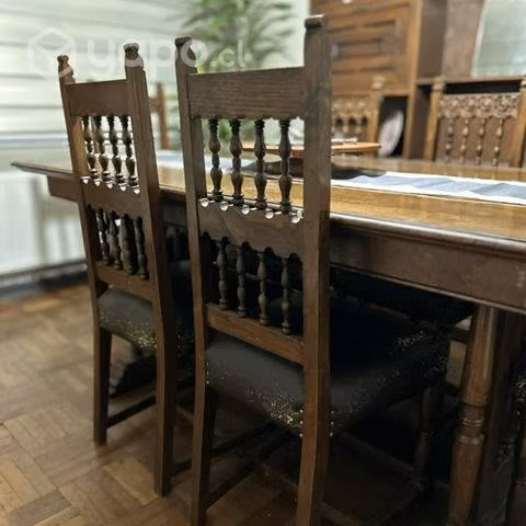 Comedor antiguo de madera - Imagen 3