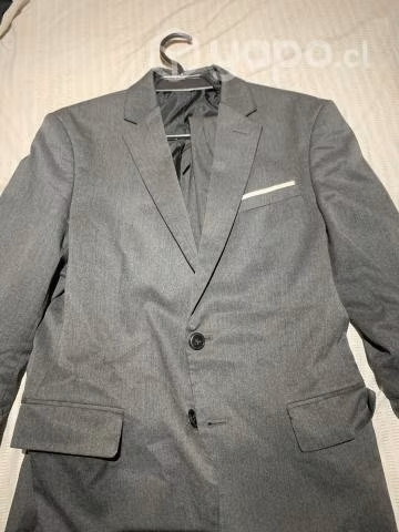 Traje gris oscuro zara man - Imagen 2