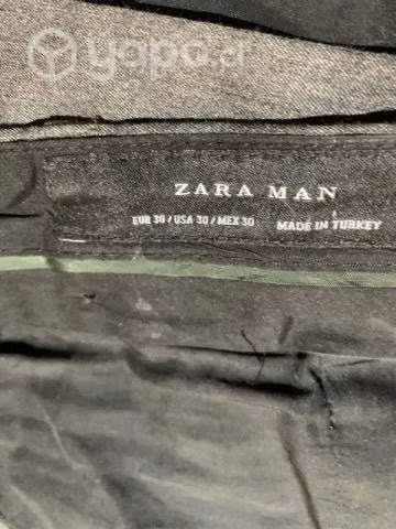Traje gris oscuro zara man - Imagen 3