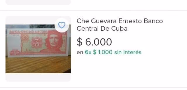 Billete Che Guevara - Imagen 2