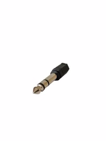 Adaptador de Audio a 6,3 Macho a 3,5 Hembra