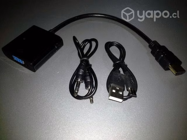 Conversor HDMI a VGA adaptador para monitor VGA