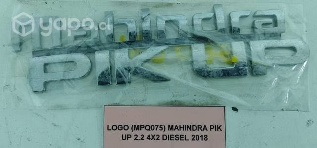 Logo (MPQ075) Mahindra Pik Up 2.2 4x2 Diesel 2018