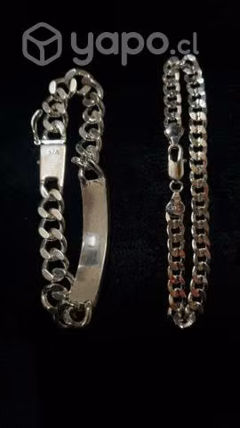 Pulsera de plata las 2 en 20