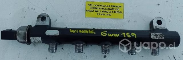 Riel Con Válvula Presión Combustible (GWW159) Grea