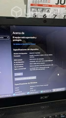 Equipo Acer