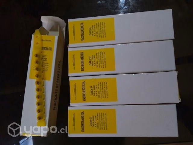 Fulminante calibre 27 Amarillo NUEVOS!