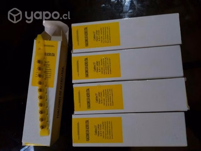 Fulminante calibre 27 Amarillo NUEVOS!