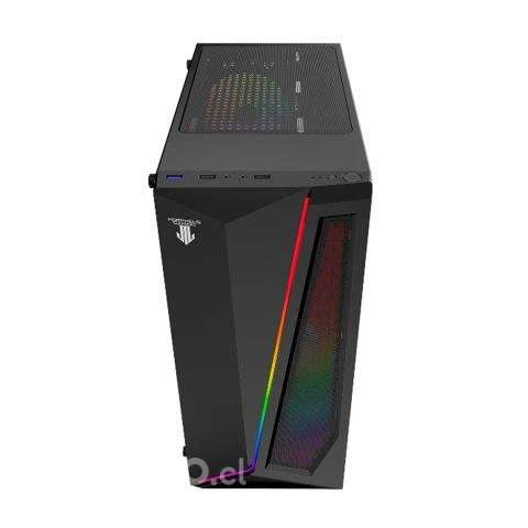 Gabinete Gamer Morpheus Gaming T38-B / 3 FAN/2F/1B - Imagen 2