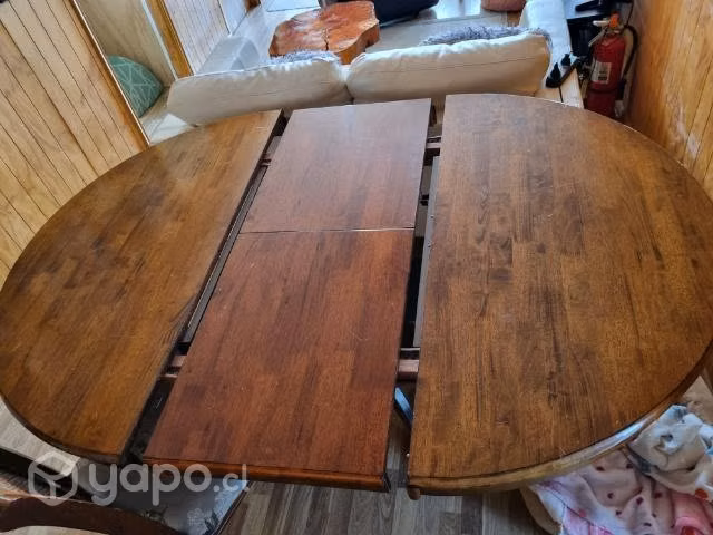 Comedor redondo extensible 1.20mt