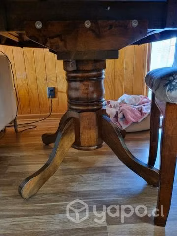 Comedor redondo extensible 1.20mt