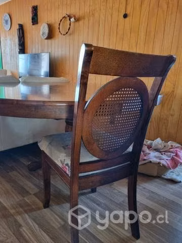 Comedor redondo extensible 1.20mt