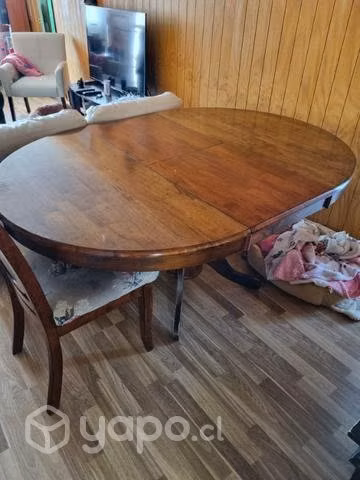 Comedor redondo extensible 1.20mt