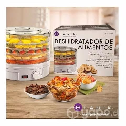 Deshidratador De Alimentos Blanik 5 niveles
