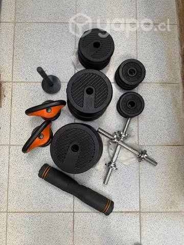 Set de pesas multifuncional