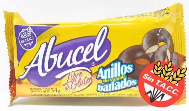 Anillo de chocolate sin gluten
