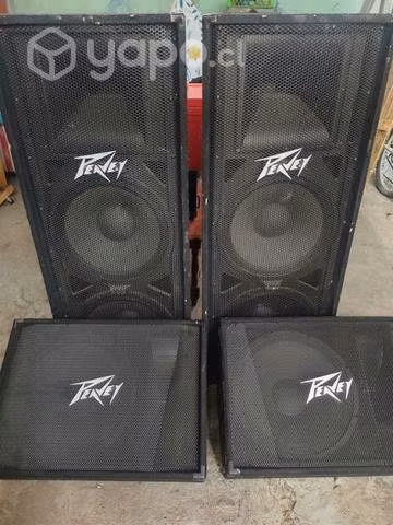 Amplificación Peavey, más power 900w y ecualizador