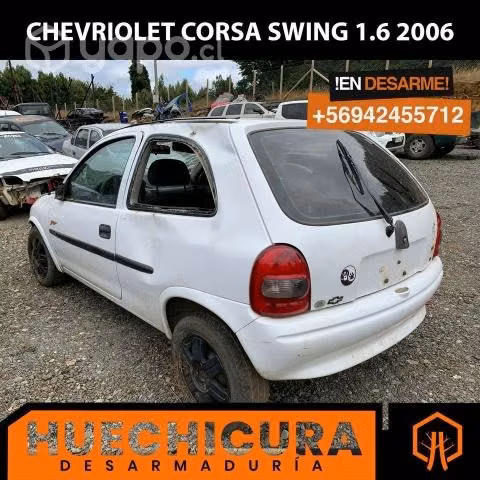 Tubo escape chevrolet corsa swing 2006