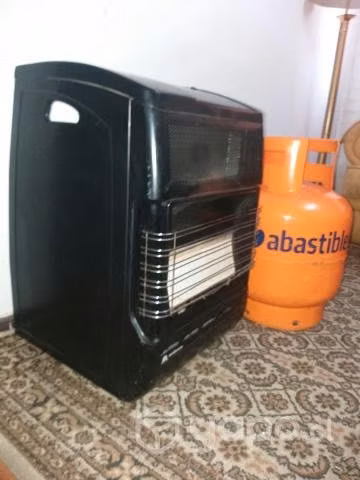 Estufa GAS y cilindro