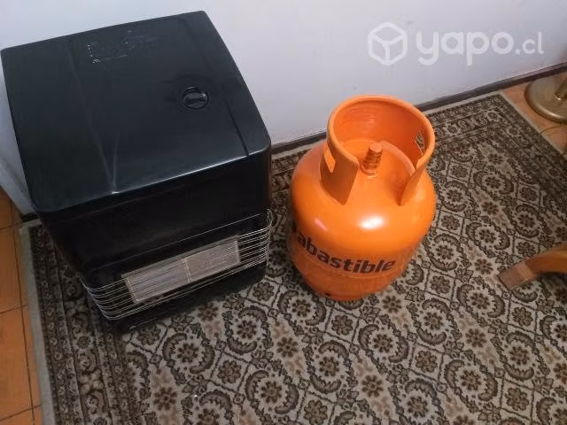 Estufa GAS y cilindro