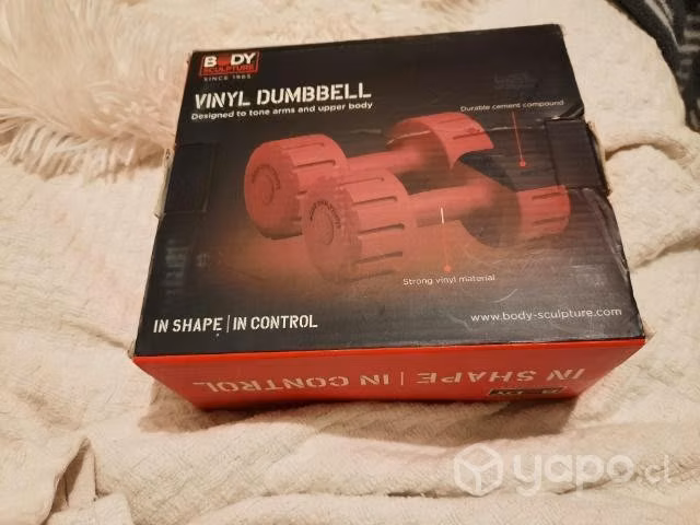 Mancuernas 1,5 kg cada una - Vinyl Dumbbell