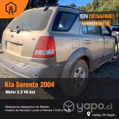 Cañeria hidraulica kia sorento 2004