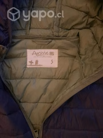 Parka hombre marca Aussie talla S en color verde