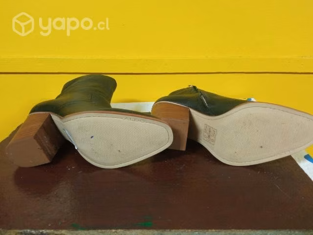 botin cuero nuevo