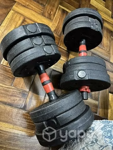 Pesas mancuernas 10kg c/u