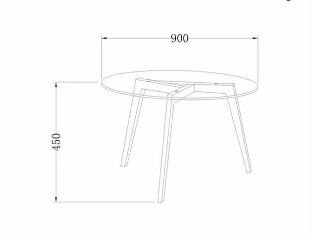 Mesa de Centro Round 90 cm