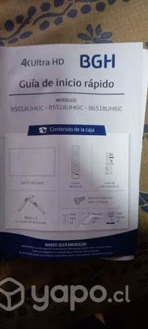 Smart tv 4k HD de 55"