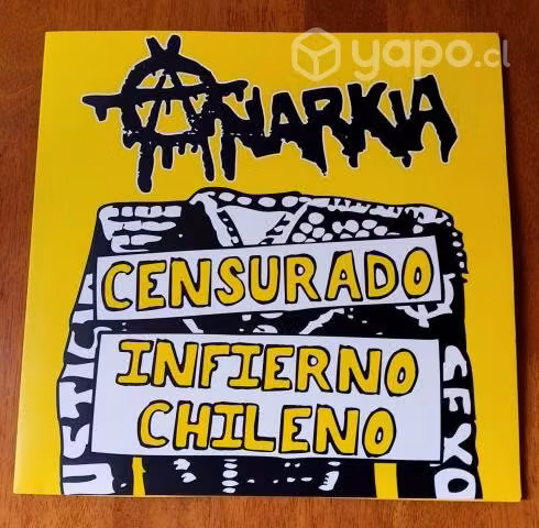Vinilo Anarkia "Censurado + Infierno Chileno"