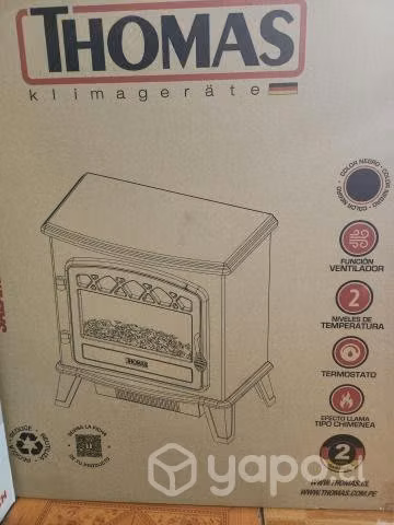 Salamandra eléctrica nueva en caja
