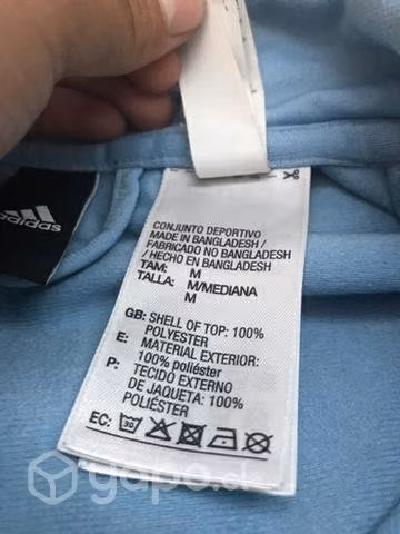 Poleron original adidas talla m