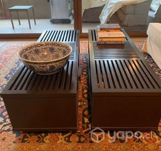 Mesa de centro de diseño, de madera. Se divide en - Imagen 3
