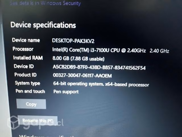 Notebook Asus X407UB