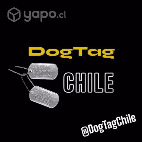 Placas de identificación dogtags