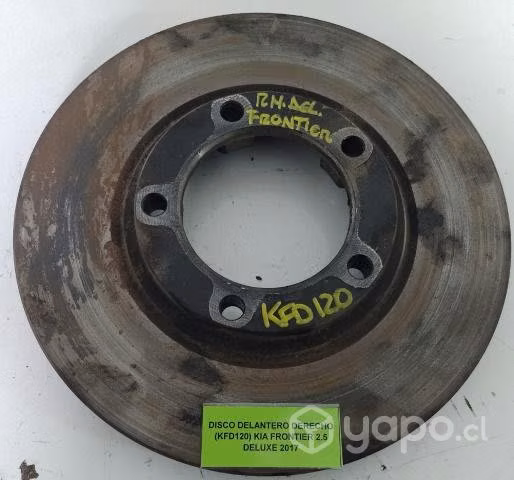 Disco Delantero Derecho (KFD120) Kia Frontier 2.5