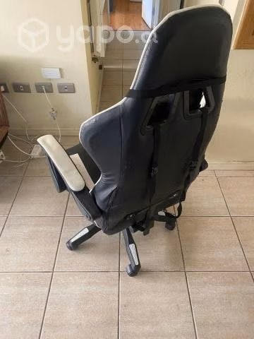 Silla Gamer Ultimate Racing - Blanco - Imagen 3