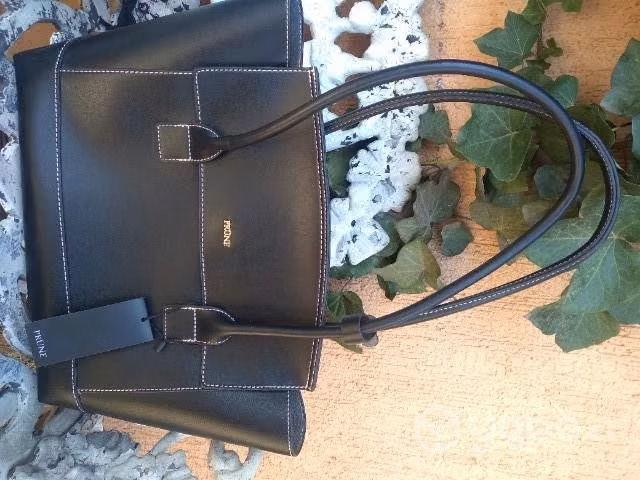 Cartera nueva prune negro