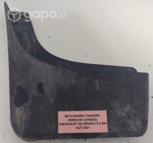 Bota Barro Trasero Derecho (CHS033) Chevrolet Silv