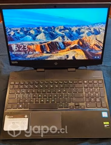 Notebook HP Omen 15-dh0004la