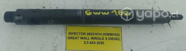 Inyector 28231014 (GWW162) Great Wall Wingle 5