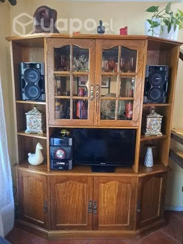 Rack bar madera